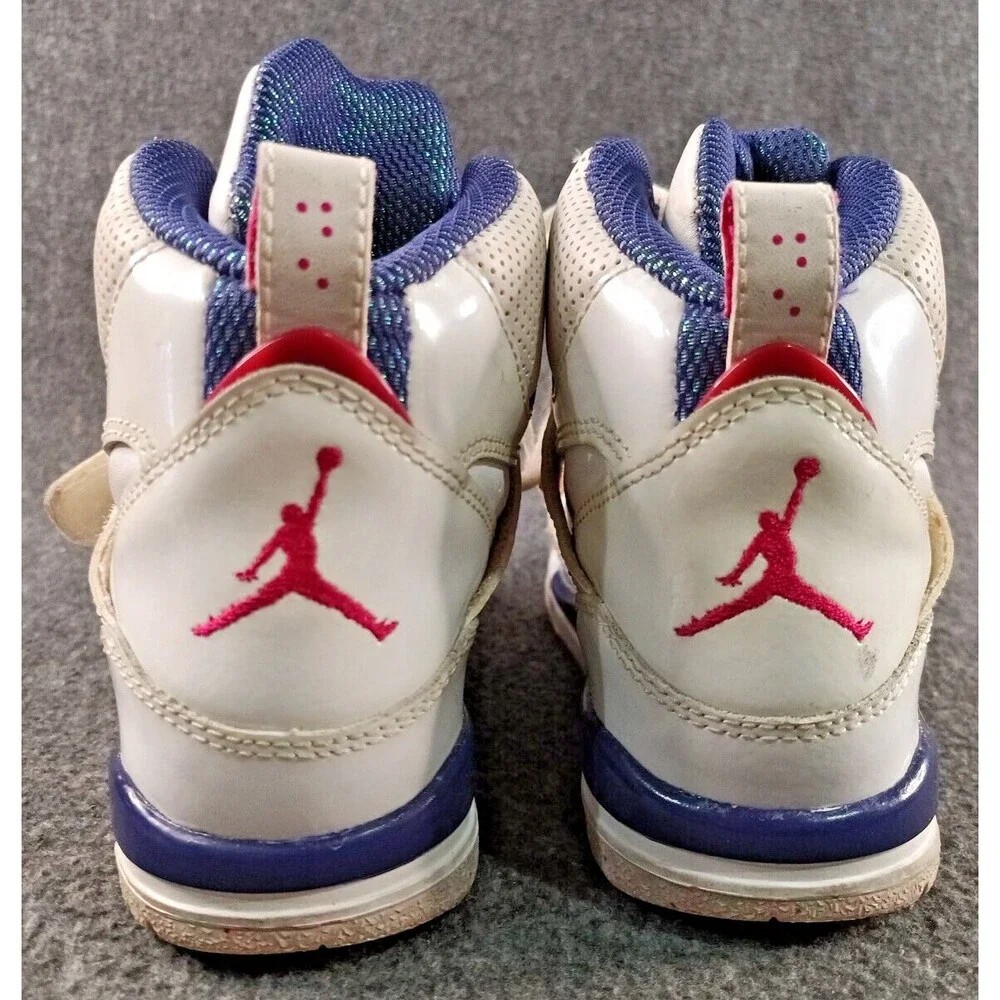 Nike Air Jordan Girls Flight 45 High Cut 524863-116 Sneakers US 12C EUR 25.9